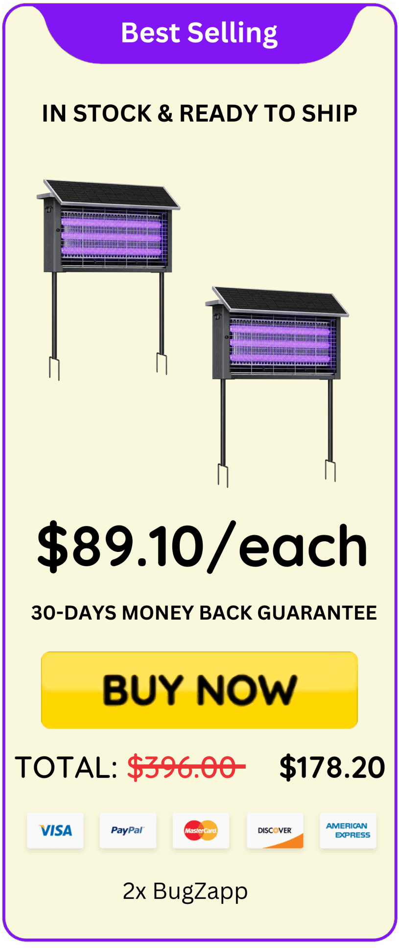 BugZapp offer price 